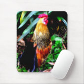 Tapis De Souris Coq Mousepad du Portugal | (Avec souris)