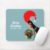 Tapis De Souris Coq portugais et saint Bauble de Noël (Avec souris)