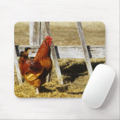 Tapis De Souris Coq Rhode Island Red (Avec souris)