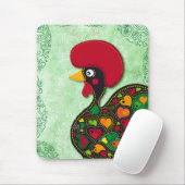 Tapis De Souris Coq typique de Barcelos (Avec souris)