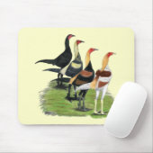 Tapis De Souris Coqs de Combat Moderne (Avec souris)
