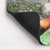 Tapis De Souris Coqs et poules Mousepad (Coin)