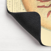 Tapis De Souris Coque conique rouge vintage (Coin)