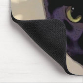 Tapis De Souris Coque de chat noir (Coin)
