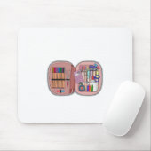 Tapis De Souris Coque de crayon scolaire (Avec souris)