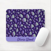 Tapis De Souris Coques de mer violettes (Avec souris)