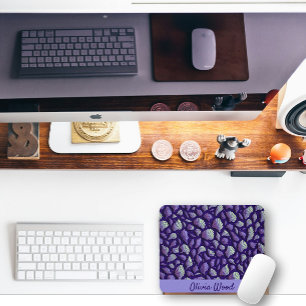 Tapis De Souris Coques de mer violettes