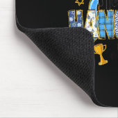 Tapis De Souris Coquette Hanukkah Bow Jewish Bow Menorah Bow Women (Coin)