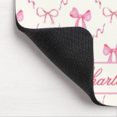 Tapis De Souris Coquette Rose Bow (Coin)