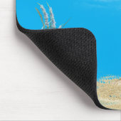 Tapis De Souris Coquillage Dans Le Sable Au Soleil (Coin)