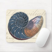 Tapis De Souris Coquillage romantique (Avec souris)