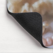 Tapis De Souris Coquillages et Perles Élégante Plage Peinte (Coin)