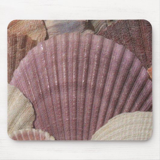 Tapis De Souris Coquillages Mousepad (Devant)