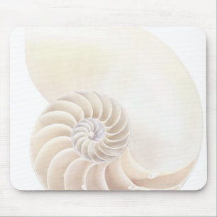 Tapis De Souris Coquille de Nautilus, plan rapproché