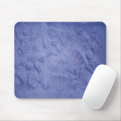 Tapis De Souris Coquilles bleues (Avec souris)