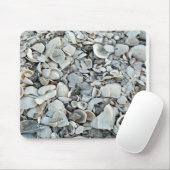 Tapis De Souris Coquilles de rivage style bureau (Avec souris)