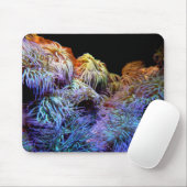 Tapis De Souris Corail bleu Mousepad (Avec souris)