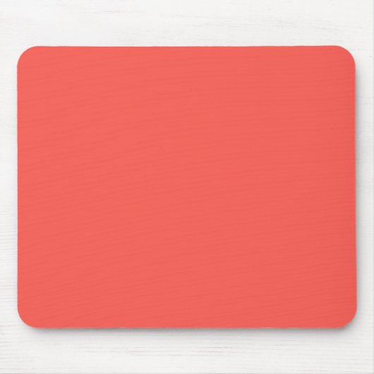 Tapis De Souris Corail (couleur solide) (Devant)