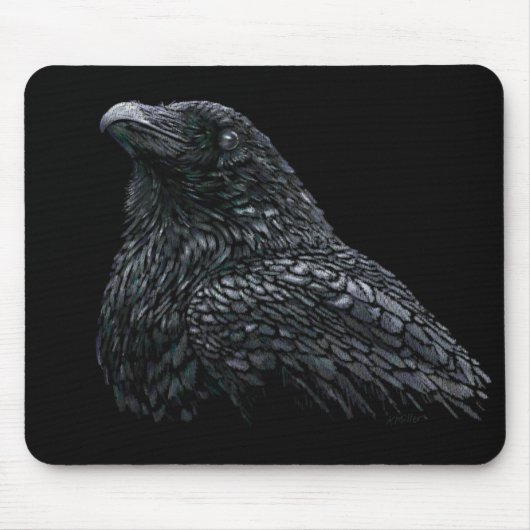 Tapis De Souris Corbeau (Devant)