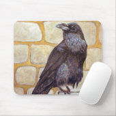 Tapis De Souris Corbeau (Avec souris)