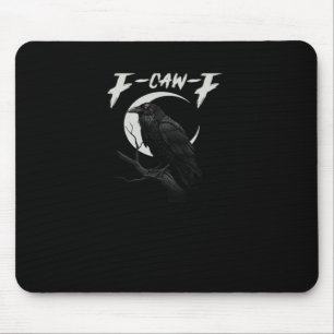 Tapis De Souris Corbeau Drôle Essentiel Rétro Classique