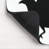 Tapis De Souris Corbeau - noir (Coin)