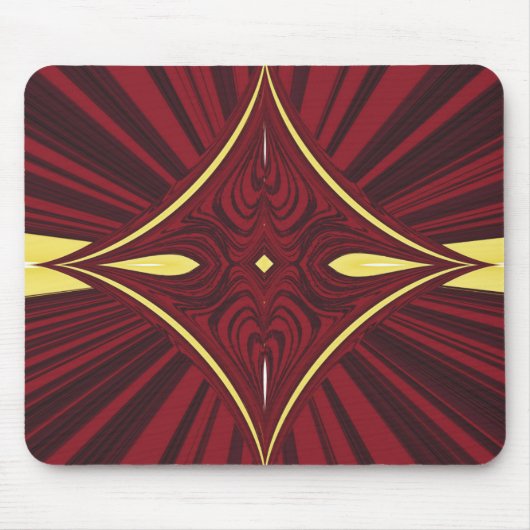 Tapis De Souris Corde d'écarlate (Devant)