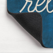 Tapis De Souris Corde Nautique Relax Sur Bleu (Coin)