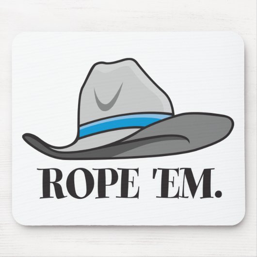 Tapis De Souris Corde'em cowboy (Devant)