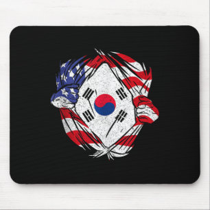 Tapis De Souris Corée du Sud Amour Corée du Sud Fierté Patriotique