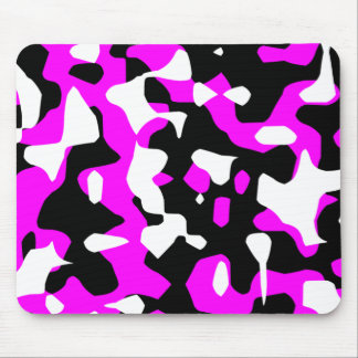 Tapis De Souris Corey Tiger 80s Rétro Camouflage Rose Chaud (Camo)