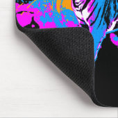 Tapis de souris Corey Tiger 80s Tiger éclaboussure (Coin)