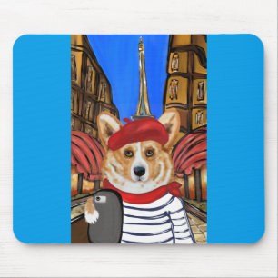 Tapis De Souris Corgi