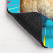 Tapis De Souris Corgi Butt Birthday Hat (Coin)