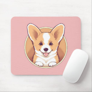 Tapis De Souris Corgi Chien mignon