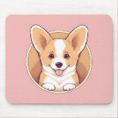 Tapis De Souris Corgi Chien mignon (Devant)