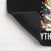 Tapis De Souris Corgi Christmas I'm Fine Everything Is Fine  (Coin)