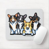 Tapis De Souris Corgi Clan (Avec souris)