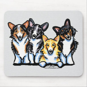 Tapis De Souris Corgi Clan