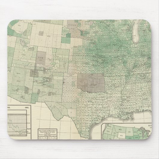 Tapis De Souris Corne par acre plantée (Devant)