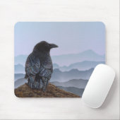Tapis De Souris Corneille (Avec souris)