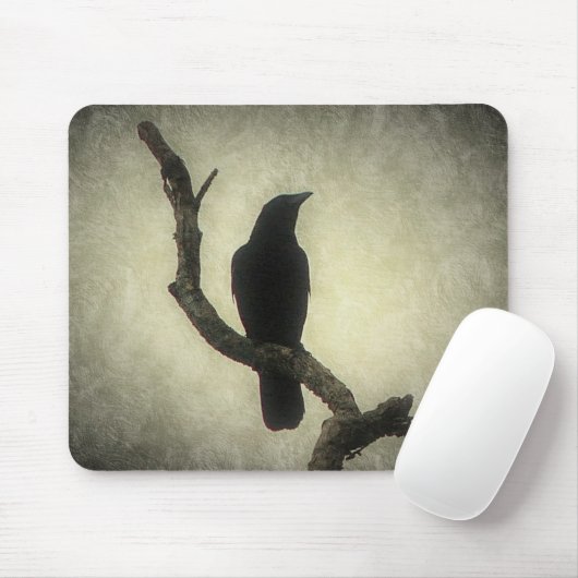 Tapis De Souris Corneille (Avec souris)
