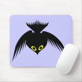 Tapis De Souris Corneille Mousepad (Avec souris)