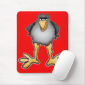 Tapis De Souris Corneille Mousepad de bande dessinée (Avec souris)