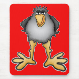 Tapis De Souris Corneille Mousepad de bande dessinée