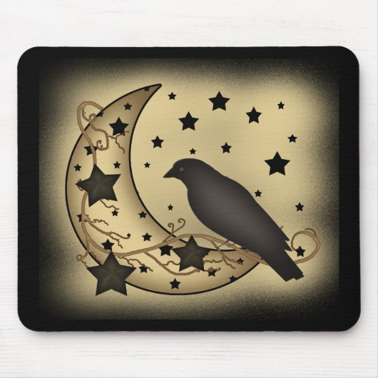 Tapis De Souris Corneille primitive Mousepad de Starlight (Devant)