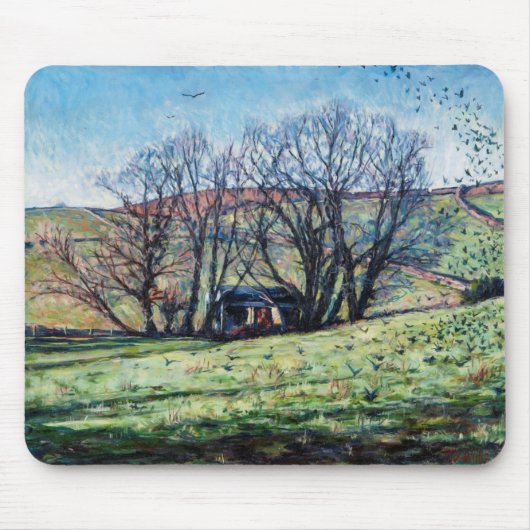 Tapis De Souris Corneilles se levant 2009 (Devant)