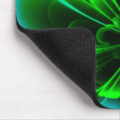 Tapis De Souris Corolla Stimulée Verte Pétales (Coin)