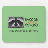 Tapis De Souris Corona Anagram Raccoon sur le Rat (Devant)