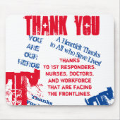 TAPIS DE SOURIS CORONA VIRUS (Devant)